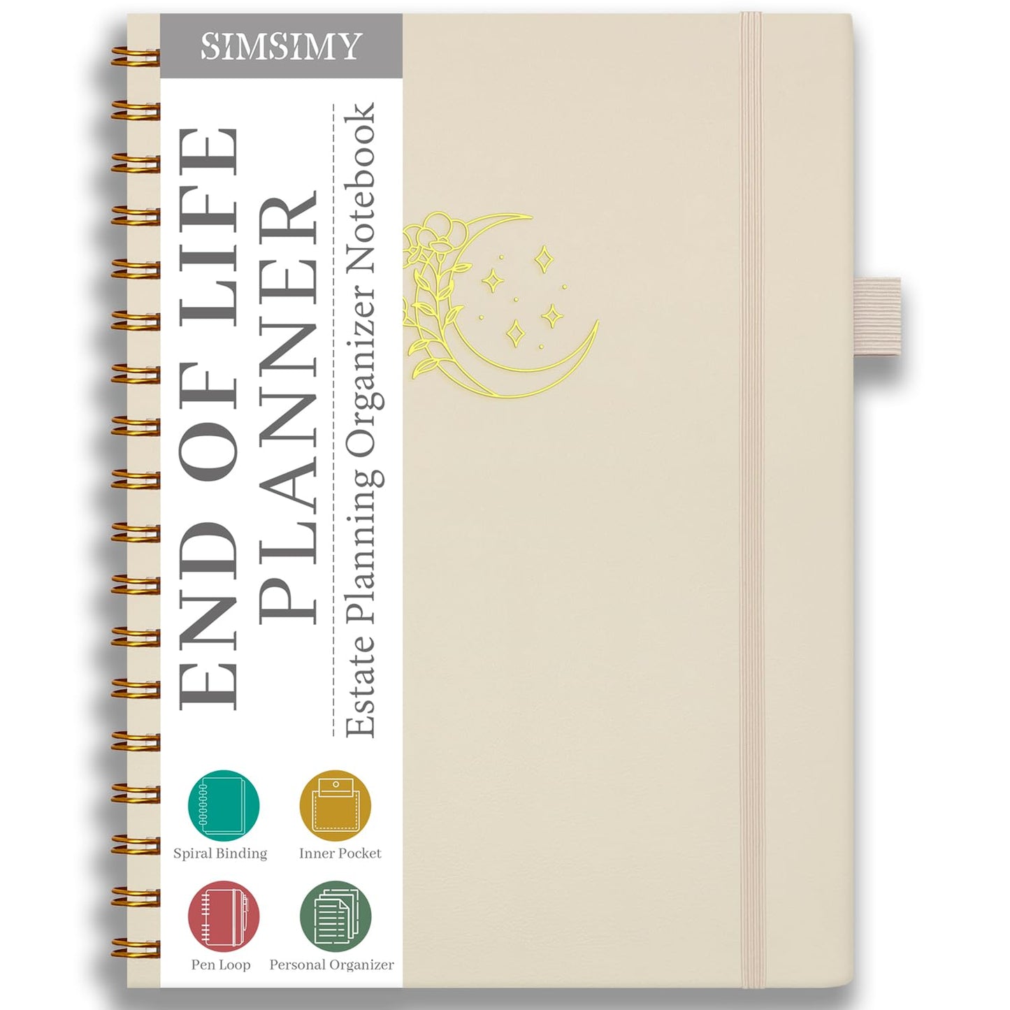Kaisereiche : End of Life Planner – Estate Planning & Important Information Organizer | Final Wishes & Legacy Workbook