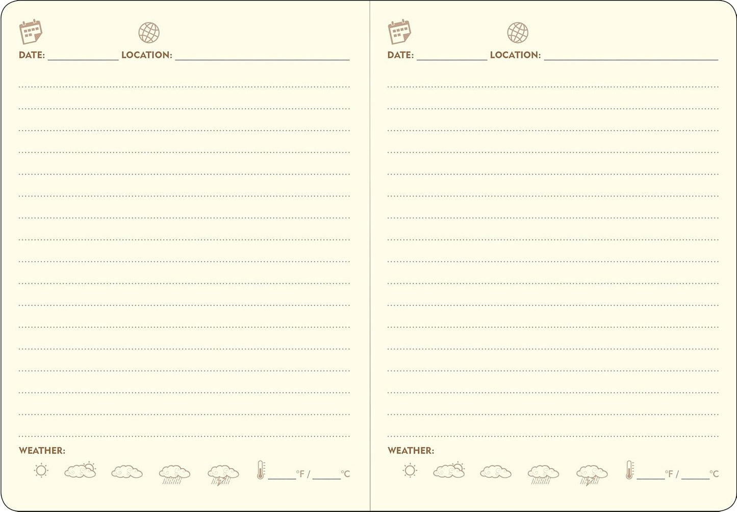 Kaisereiche : Artisan Travel Journal – Premium Travel Diary & Trip Planner Notebook | Memory Keepsake Journal