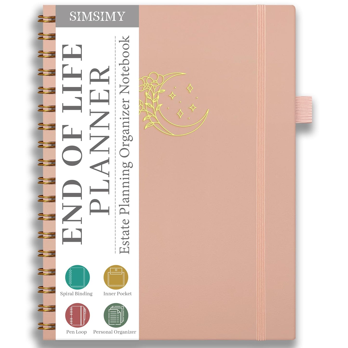 Kaisereiche :  End of Life Planner – Estate Planning & Important Information Organizer | Final Wishes & Legacy Workbook