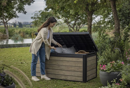 Signature 570L Storage Box - Ashwood Brown